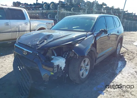 2025 Toyota Grand Highlander Le from USA, damaged, VIN 5TDAAAA57SS024569